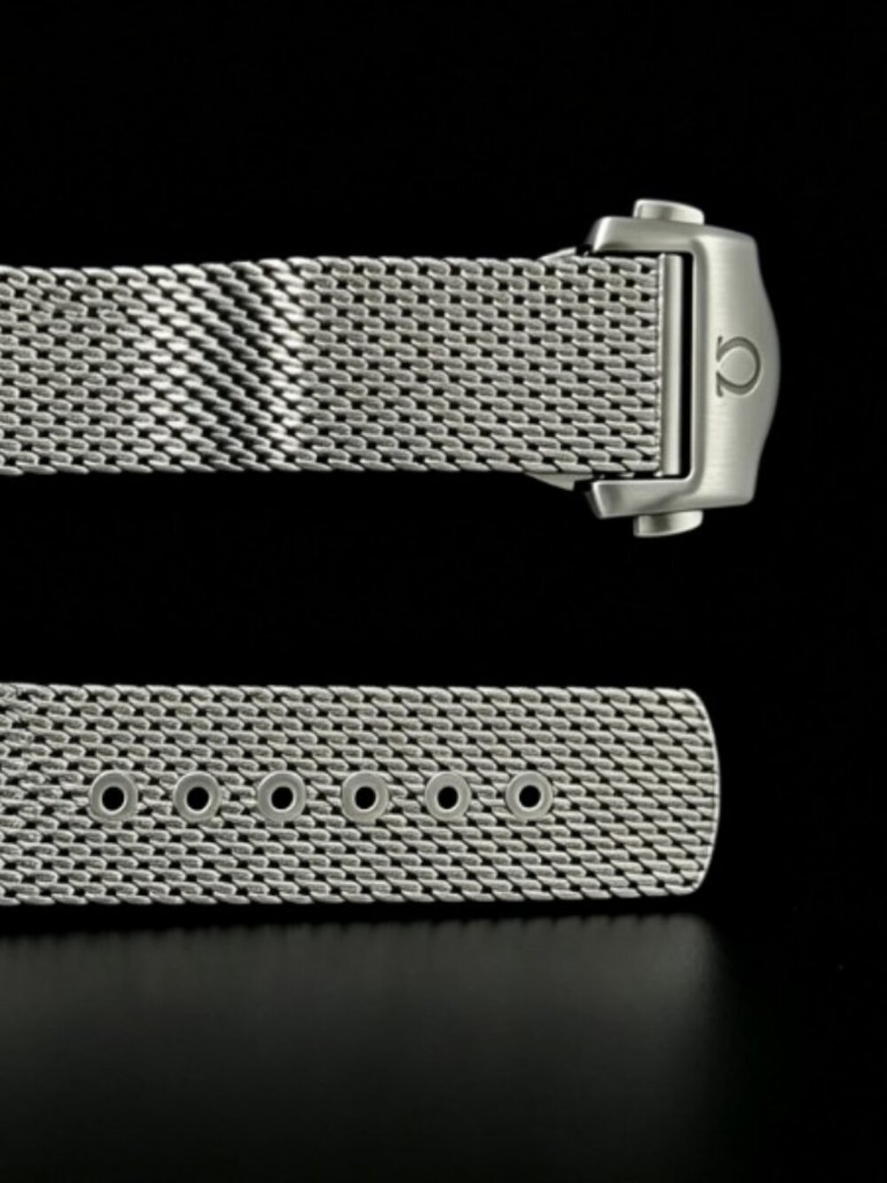 20MM BRAIDED STAINLESS MESH WATCH BAND FOR OMEGA SEAMASTER